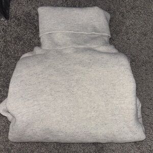 J. Crew Light Gray Cozy Blanket